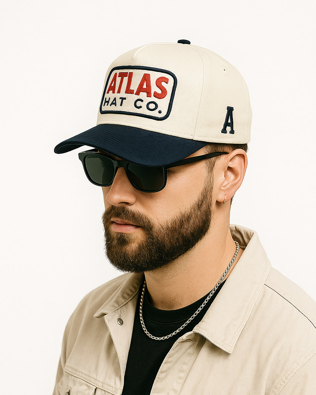 The Patriot Patch – Navy & Cream Edition