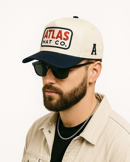 The Patriot Patch – Navy & White Edition