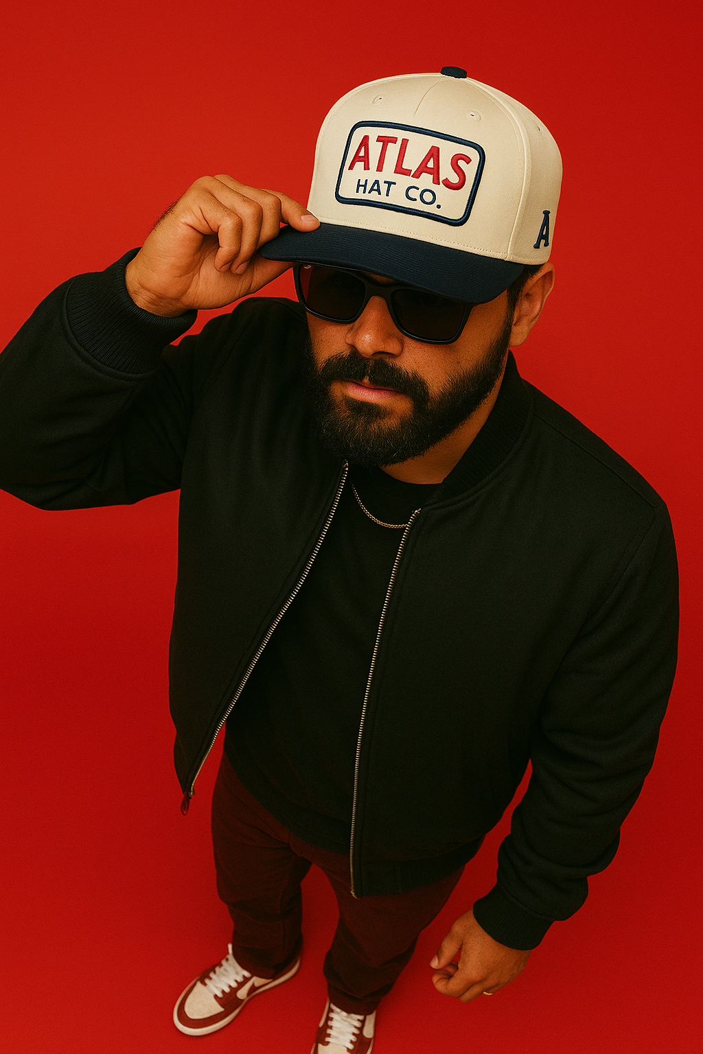 The Patriot Patch – Navy & Cream Edition