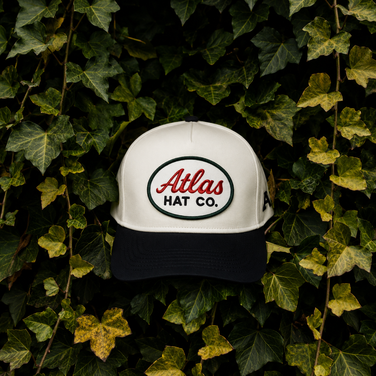 Atlas Vintage Oval Cap