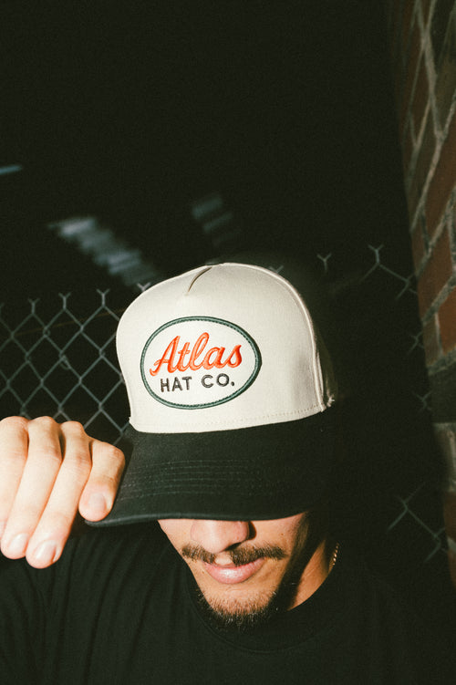 Atlas Vintage Oval Cap